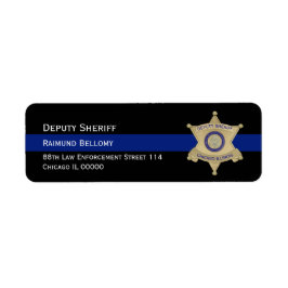 Etiqueta de dirección de devolución de cumplimient