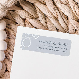 Etiqueta de dirección de devolución de disponibili