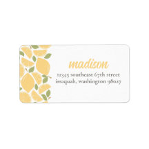 Etiqueta de dirección de devolución de ducha de no