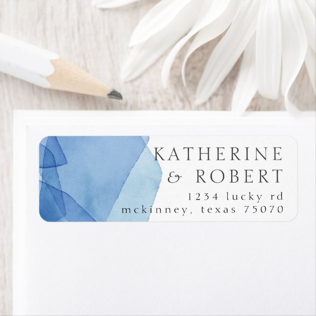 Etiqueta de dirección de devolución de formas de a (In situ)