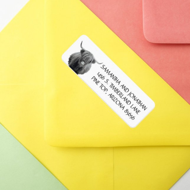 Etiqueta de dirección de devolución de Highland Co (Subido por el creador)