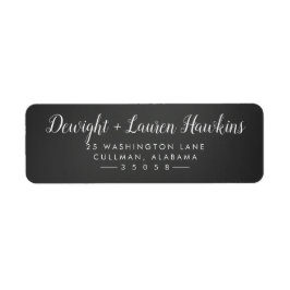 Etiqueta de dirección de devolución de llamada