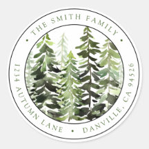 Etiqueta de dirección de devolución de Navidades r