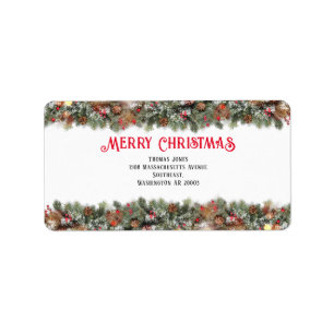 Etiqueta de dirección de devolución del decorador 