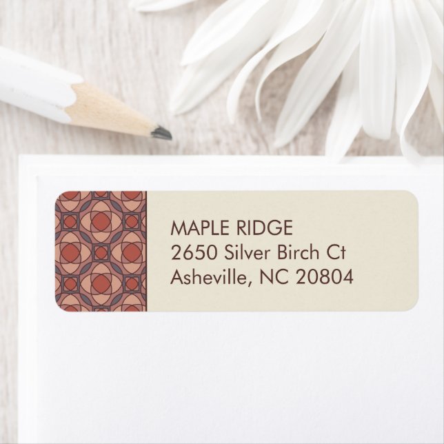 Etiqueta de dirección de devolución geométrica mod (In situ)