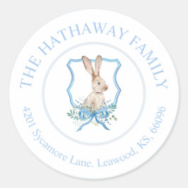 Etiqueta de dirección de devolución personalizada 