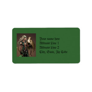 Etiqueta de dirección de Druidic
