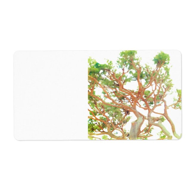 etiqueta de dirección de envío (Frente)