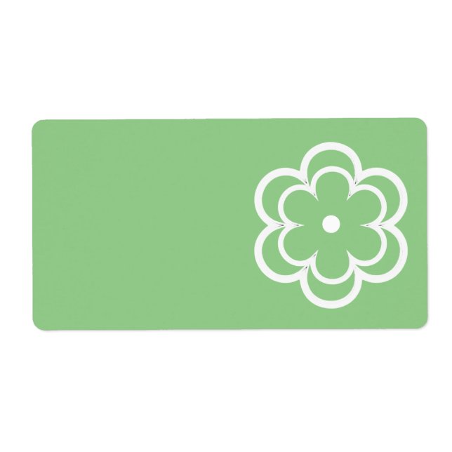 Etiqueta de dirección de envío (Frente)