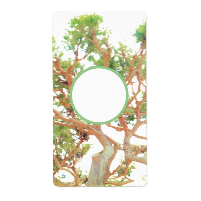 etiqueta de dirección de envío (Frente)