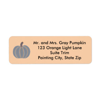 Etiqueta de dirección de Halloween de las luces de