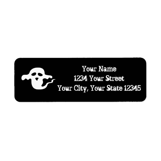 Etiqueta de dirección de host (Frente)