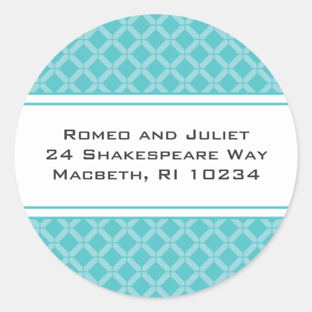 Etiqueta de dirección de la abeja de Flora (Anverso)