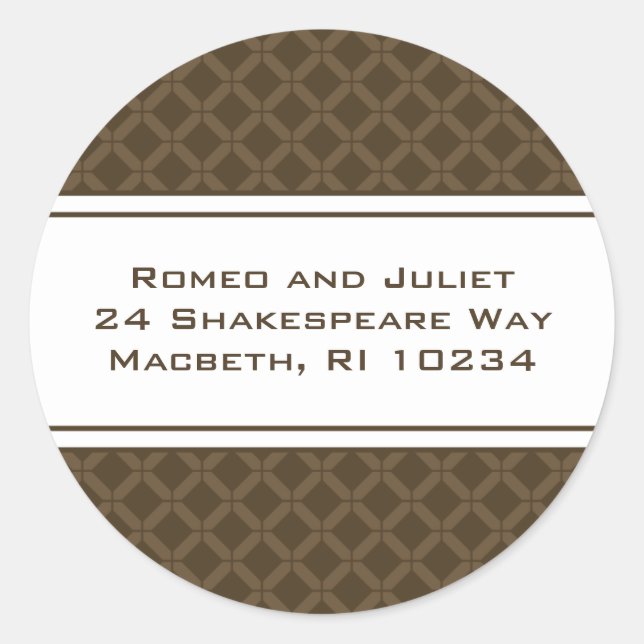 Etiqueta de dirección de la abeja de la flora (Anverso)