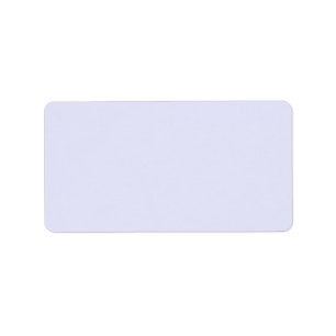 Etiqueta de dirección de la lavanda