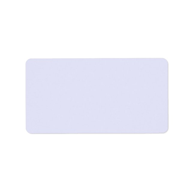 Etiqueta de dirección de lavanda (Frente)