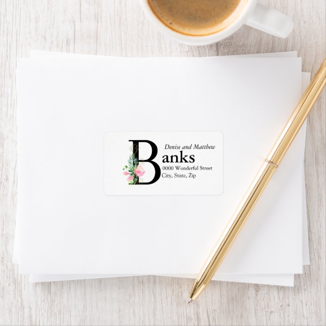 Etiqueta de dirección de Magnolia (In situ)