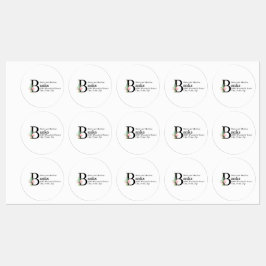 Etiqueta de dirección de Magnolia