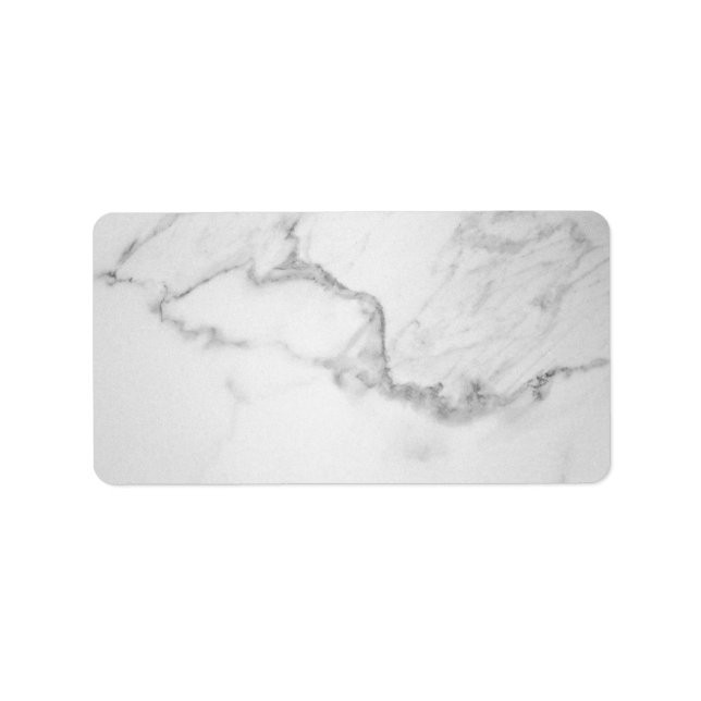 Etiqueta de dirección de merry Marble (Frente)