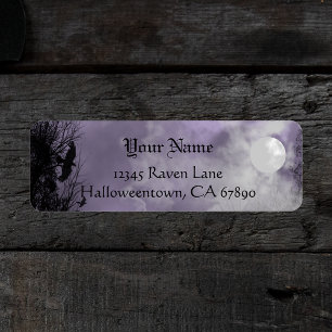 Etiqueta de dirección de Personalizado de Hallowee