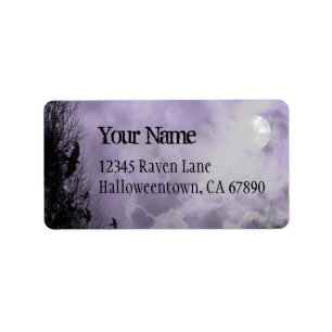 Etiqueta de dirección de Personalizado de Hallowee