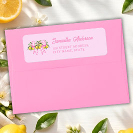 Etiqueta De Dirección De Regreso De Baby Shower Co