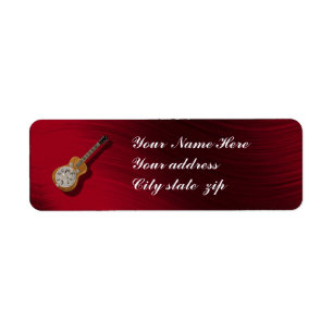 ETIQUETA DE DIRECCIÓN DE REGRESO DE LA PUERTA