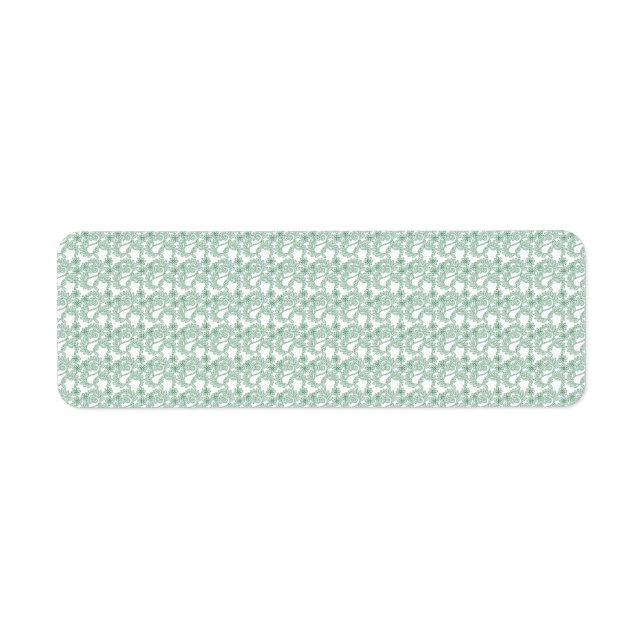 Etiqueta de dirección de retorno (Frente)