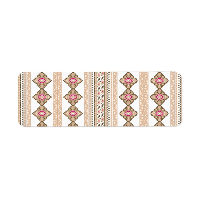 Etiqueta de dirección de retorno (Frente)