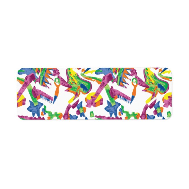 Etiqueta de dirección de retorno (Frente)