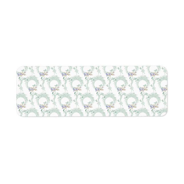 Etiqueta de dirección de retorno (Frente)