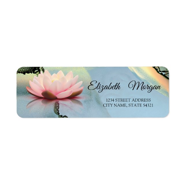 Etiqueta de dirección de retorno (Frente)