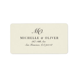 Etiqueta de dirección de retorno