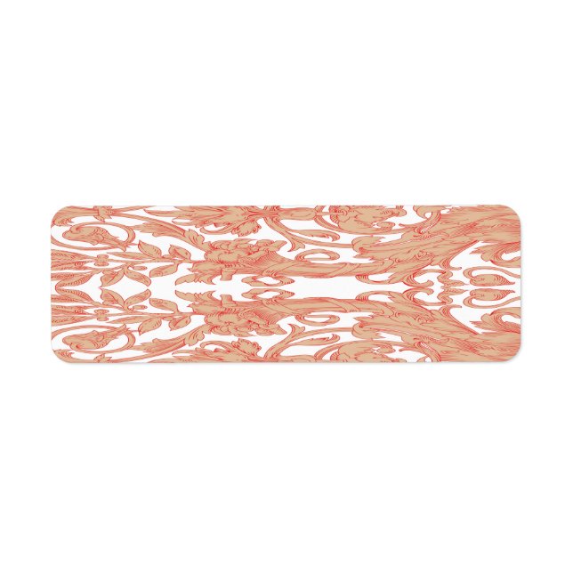 Etiqueta de dirección de retorno (Frente)