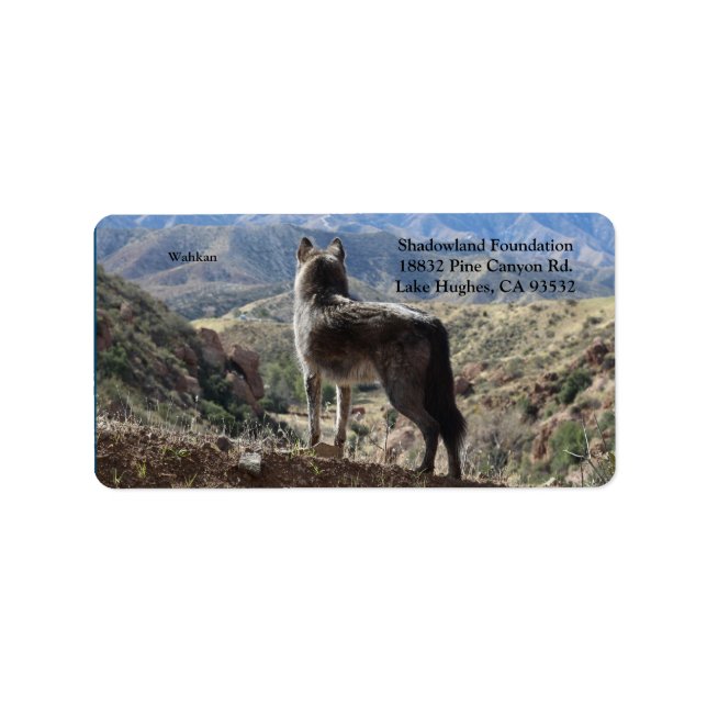 Etiqueta de dirección de retorno (Frente)