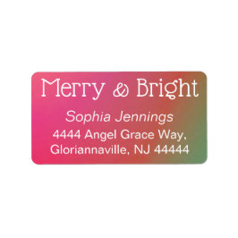 Etiqueta de dirección de retorno