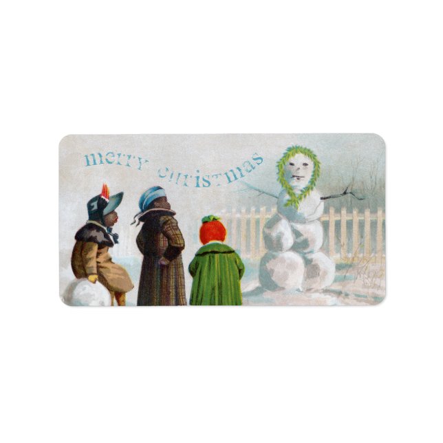 Etiqueta de dirección de retorno (Frente)