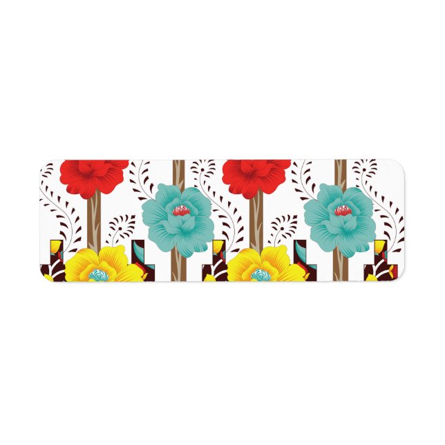 Etiqueta de dirección de retorno (Frente)