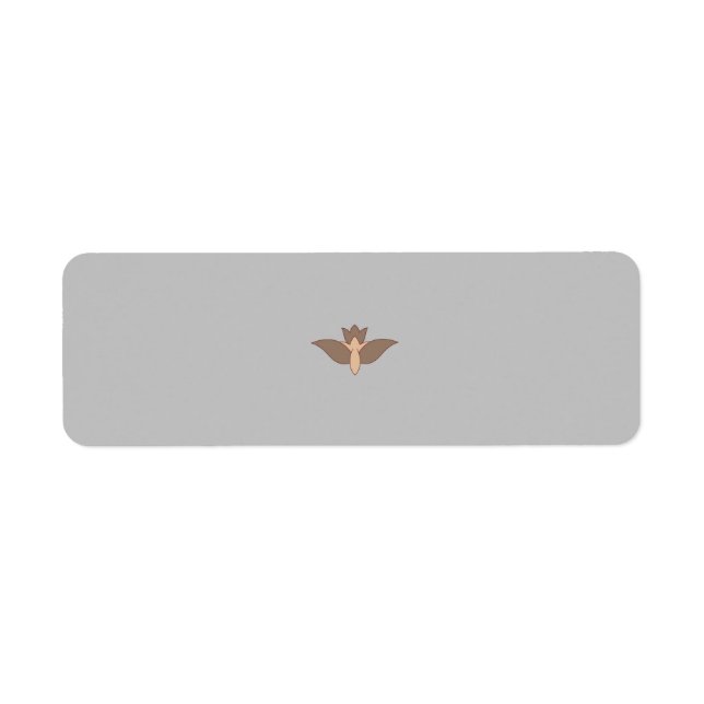 Etiqueta de dirección de retorno (Frente)