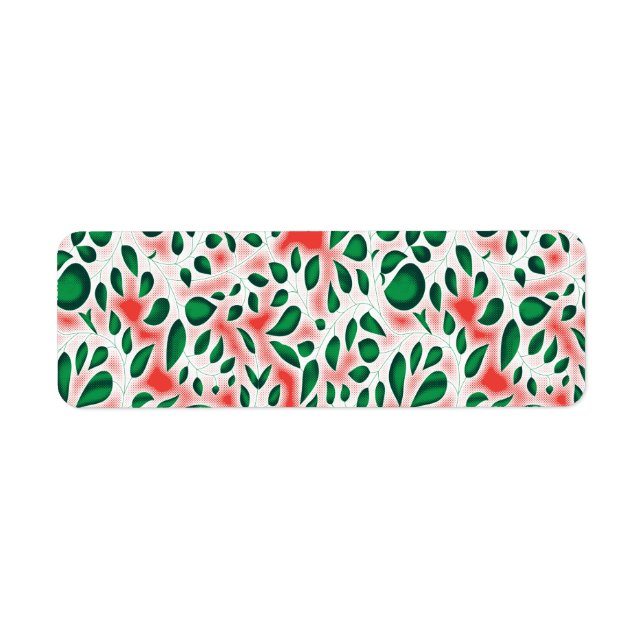 Etiqueta de dirección de retorno (Frente)