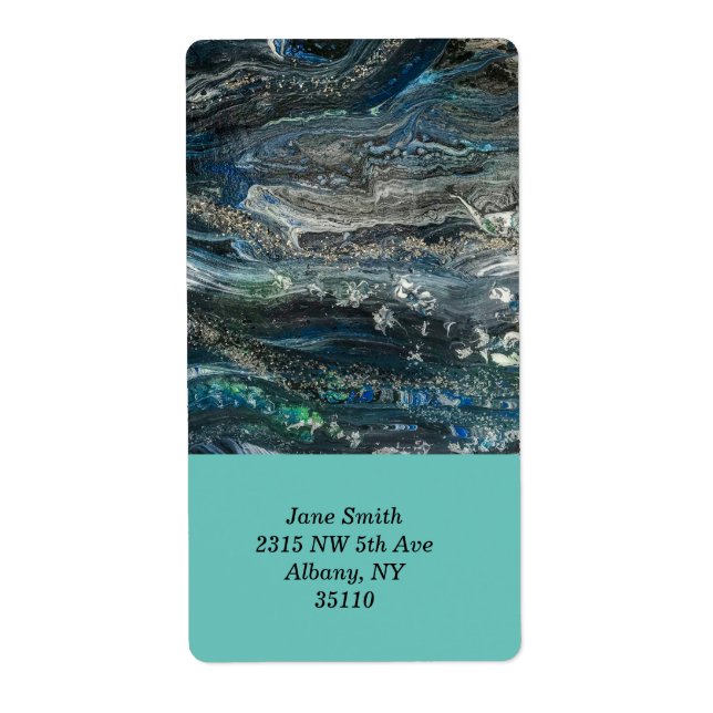 Etiqueta de dirección de retorno (Frente)