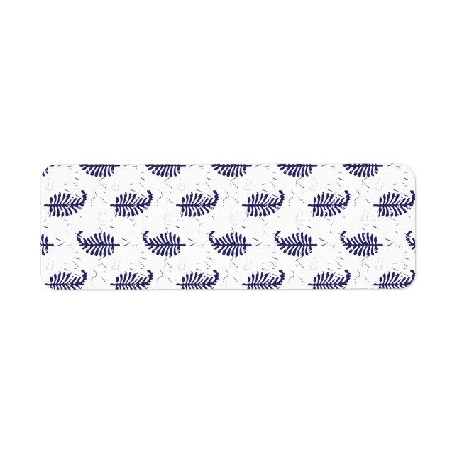 Etiqueta de dirección de retorno (Frente)