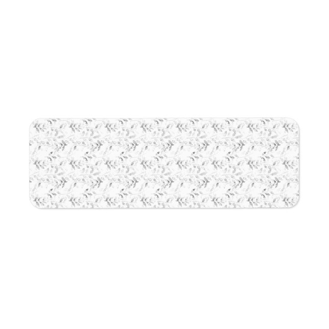 Etiqueta de dirección de retorno (Frente)