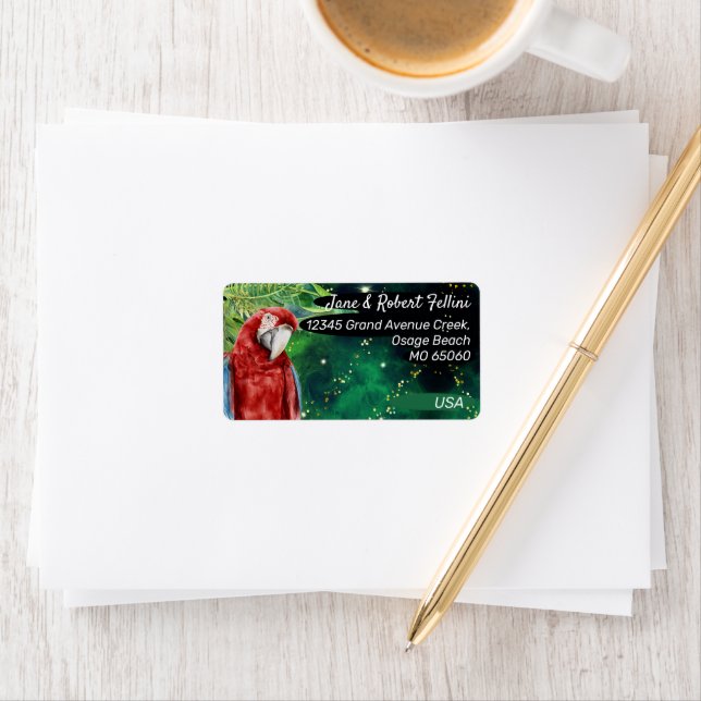 Etiqueta de dirección de retorno (In situ)