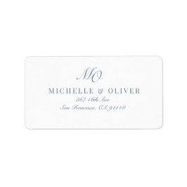 Etiqueta de dirección de retorno