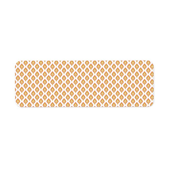 Etiqueta de dirección de retorno (Frente)