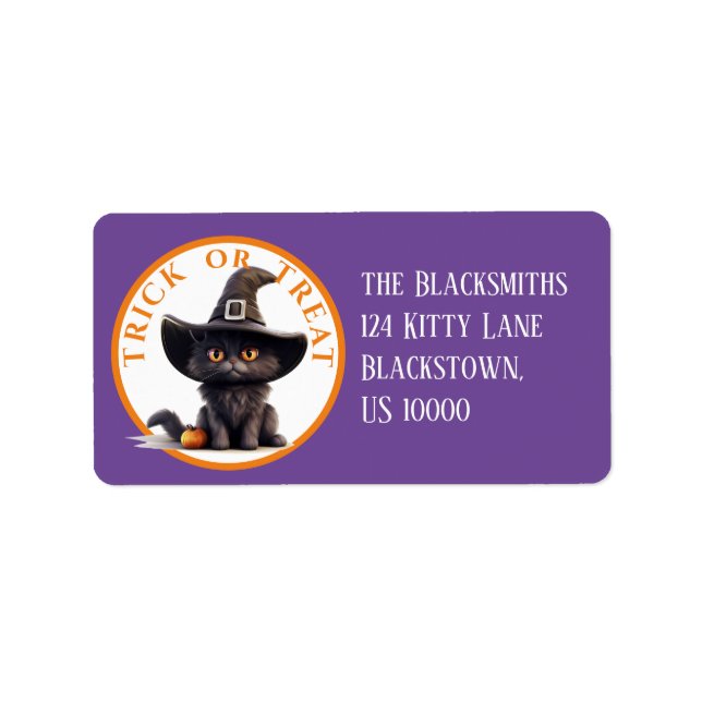 Etiqueta de dirección de retorno (Frente)