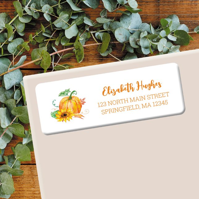 Etiqueta de dirección de retorno de calabaza de ac (Subido por el creador)