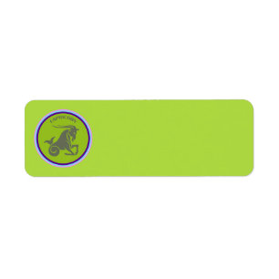 Etiqueta de dirección de retorno de Capricorn