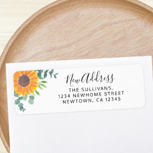 Etiqueta de dirección de retorno de la vegetación 